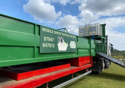 Mobile Sheep Dipping Trailer